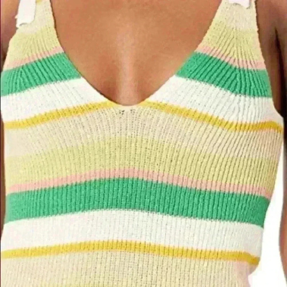 NWOT Ribbed Bow Tie Tank - Picture 5 of 5